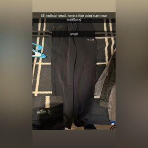 Hollister Classic Black Joggers